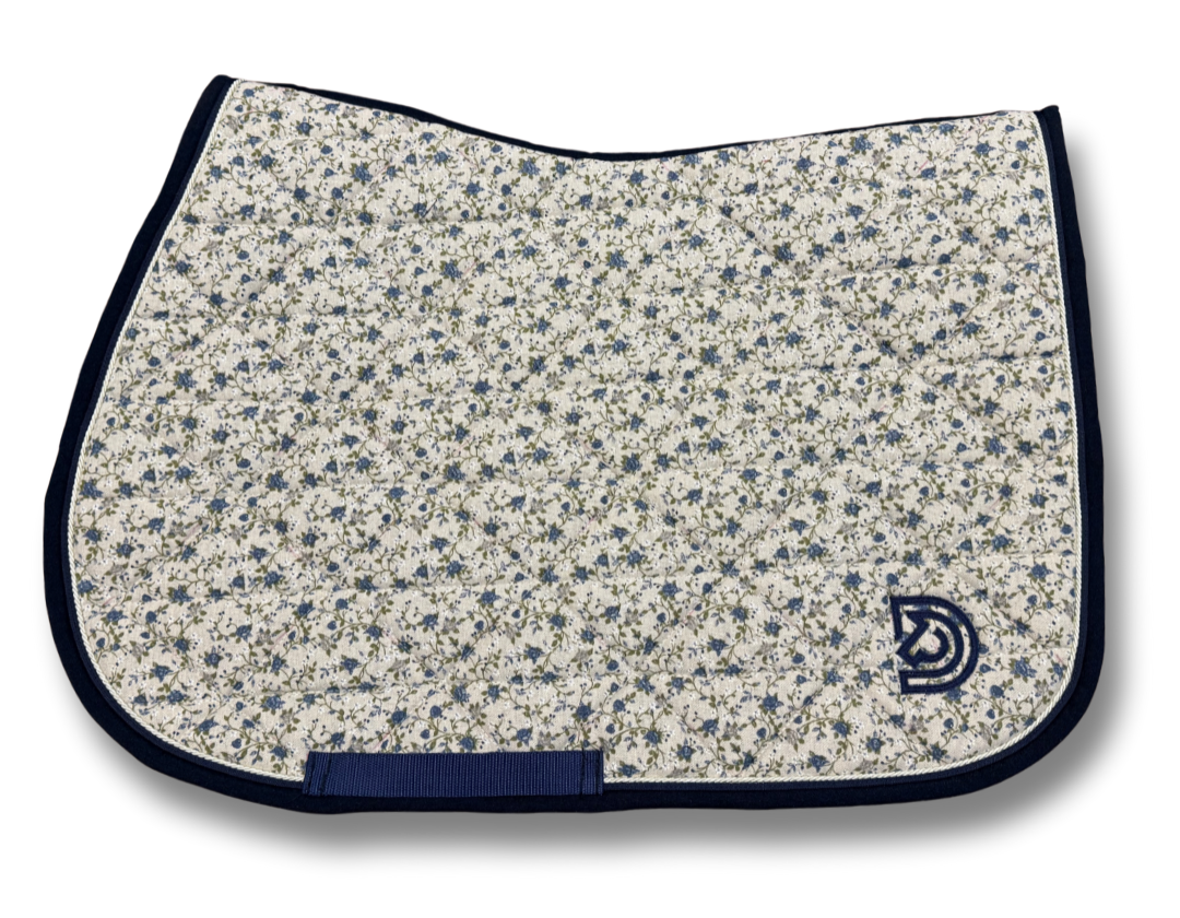 Blue Blossom Saddle Pad all-purpose