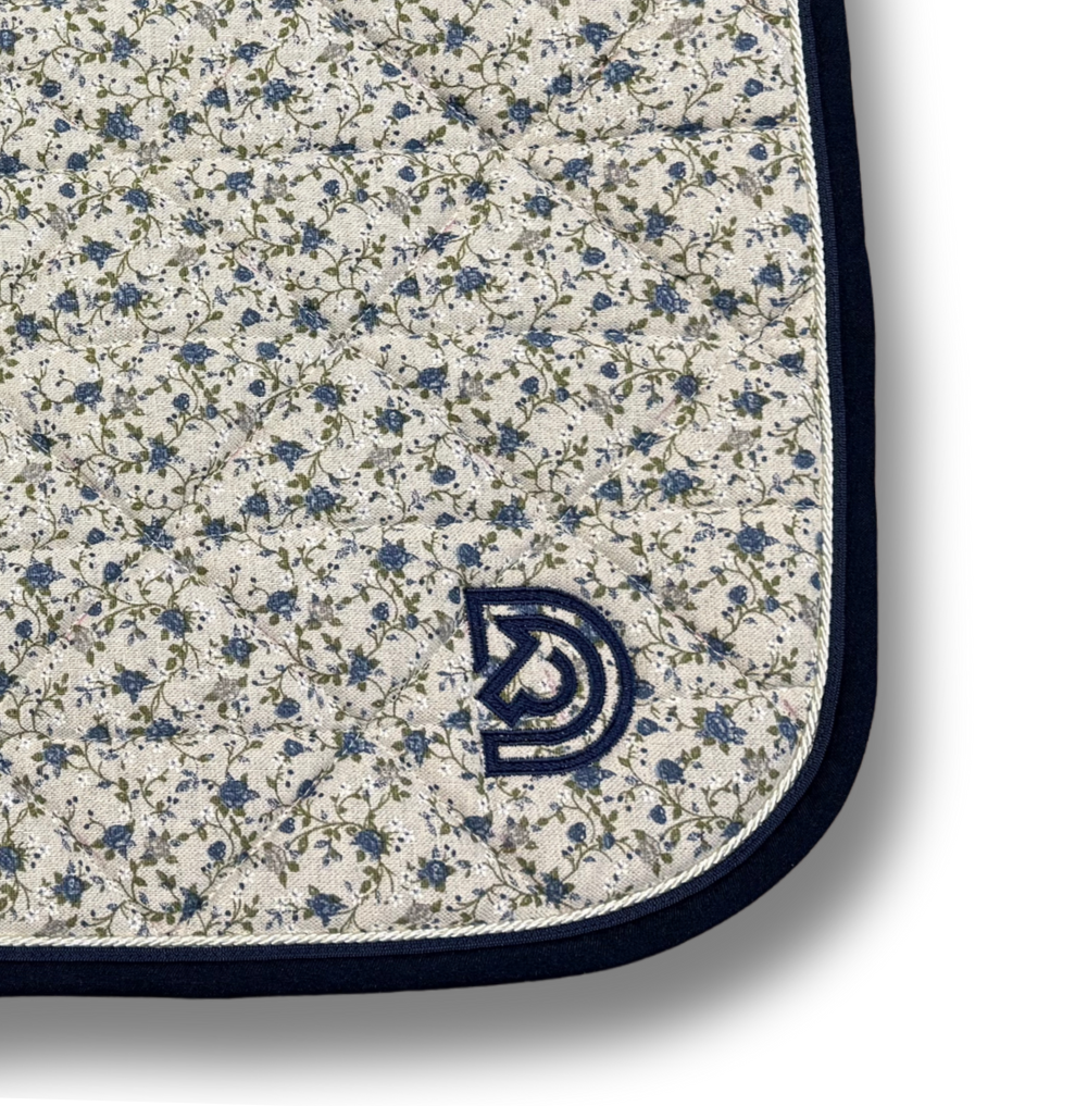 Blue Blossom Saddle Pad all-purpose