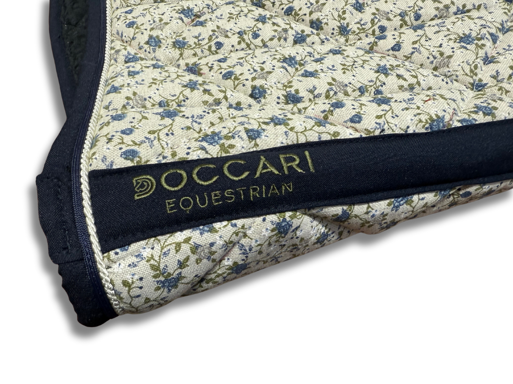 Blue Blossom Saddle Pad all-purpose