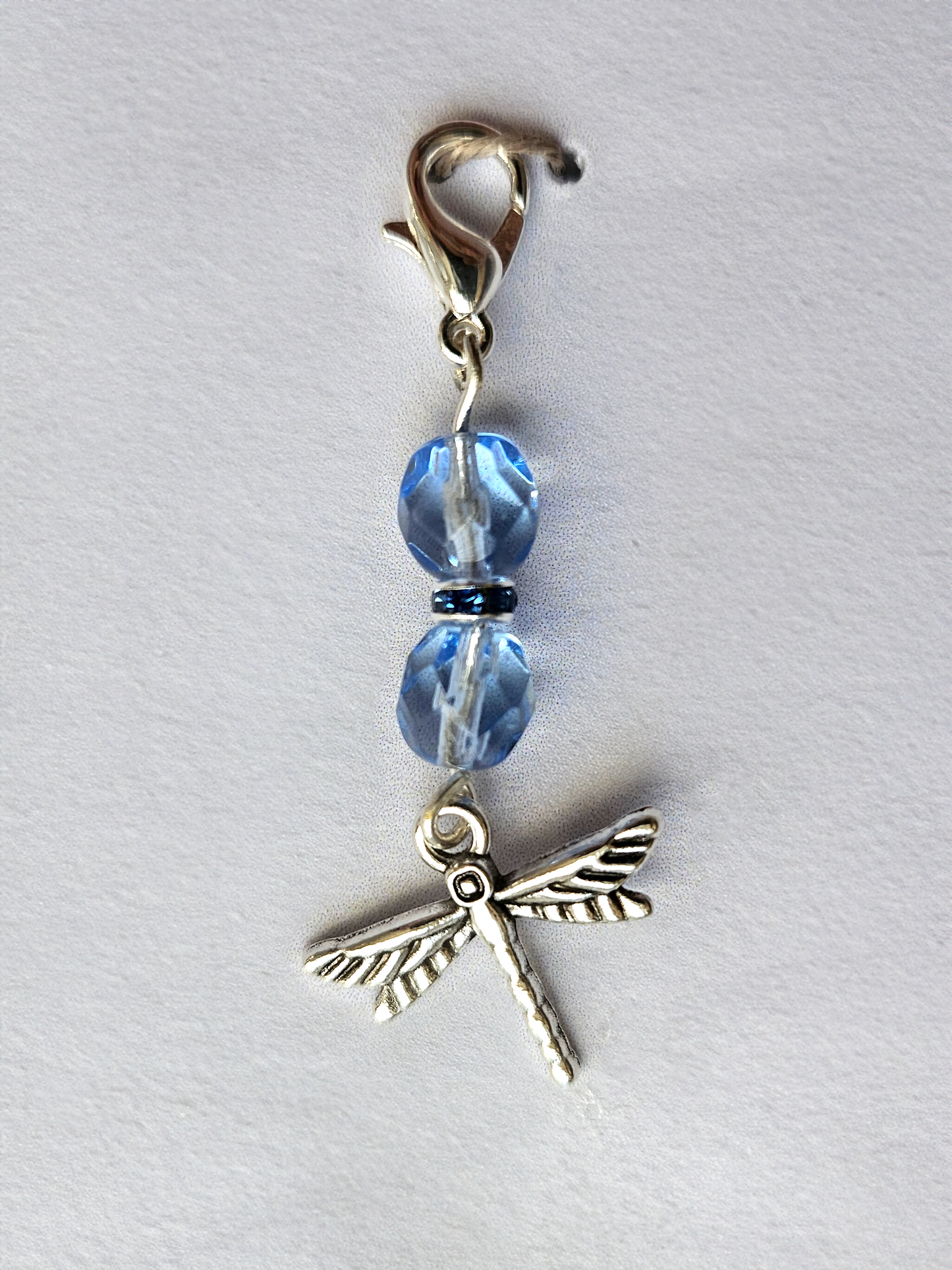 Lucky charm Blue Dragonfly