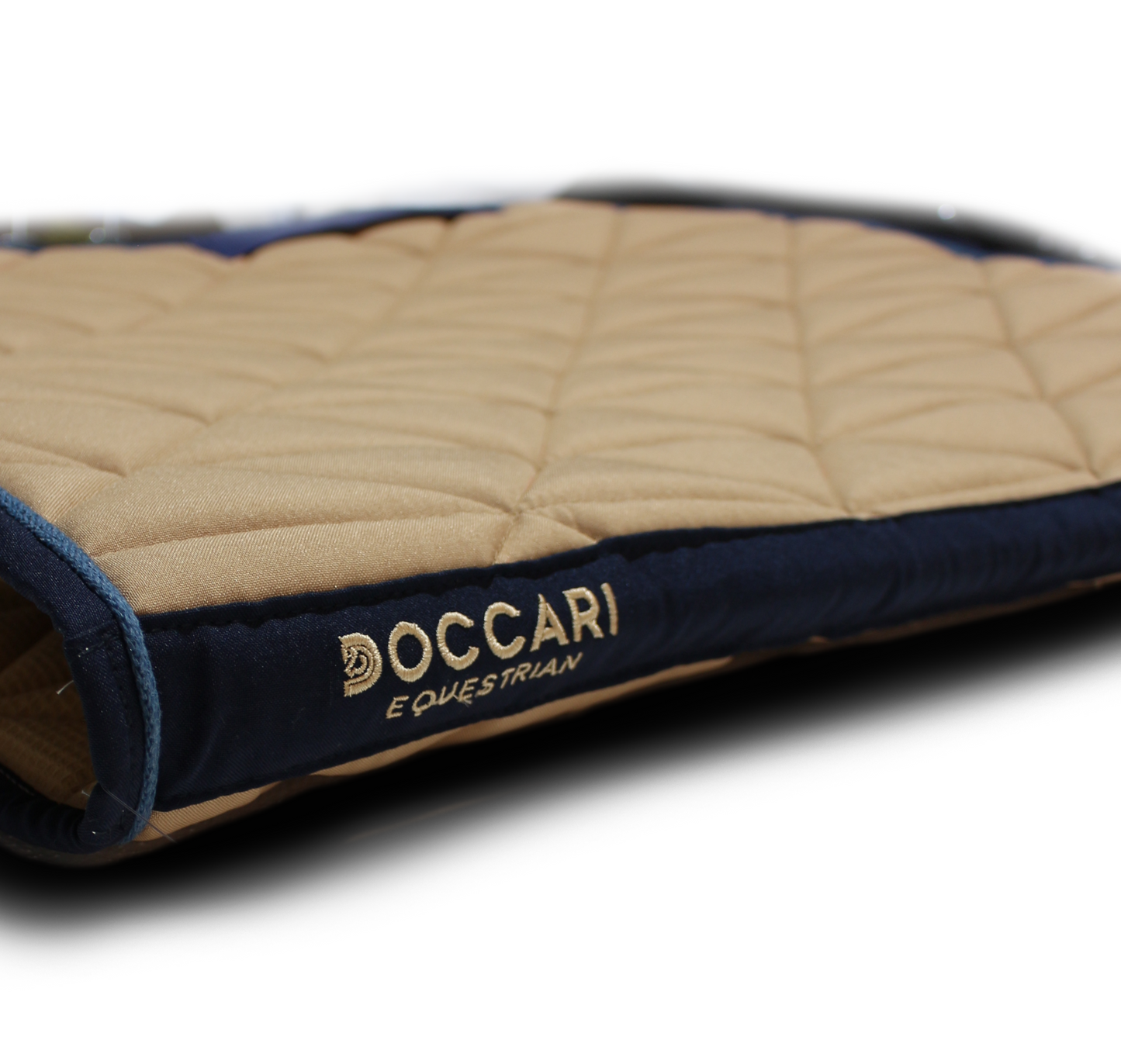 Dressage saddle pad Ecru