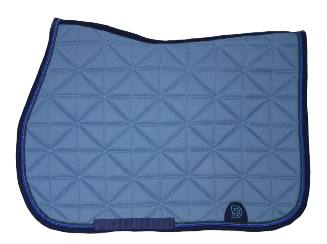Saddle pad Oxford blue