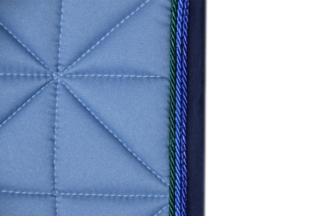 Saddle pad Oxford blue