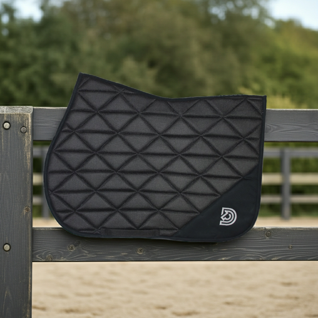 Podsedlovka Air Mesh čierna