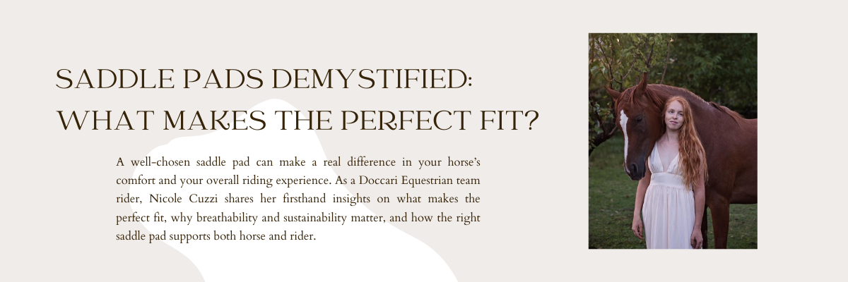 Saddle Pads Demystified: What Makes the Perfect Fit?