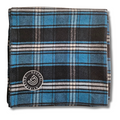 Multipurpose blanket Turquoise/Black