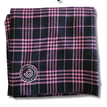 Multipurpose blanket Pink/Black