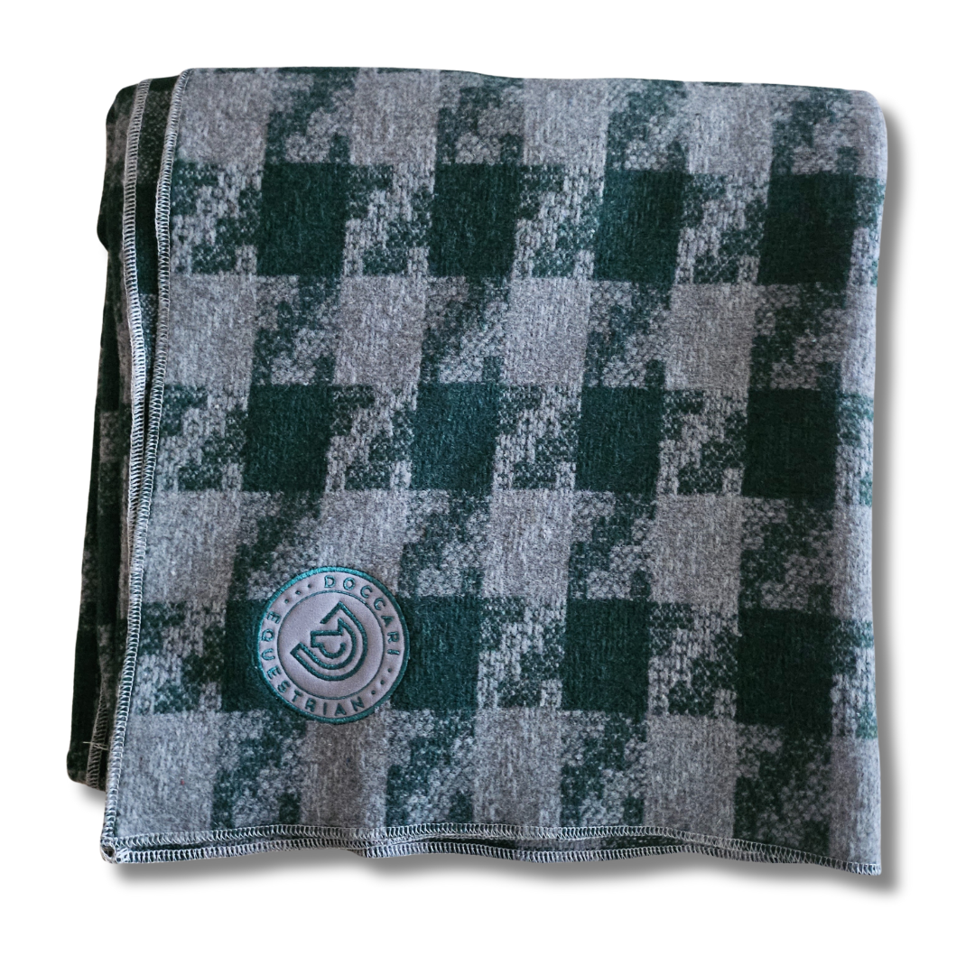 Multipurpose blanket Grey/Green