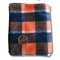 Orange horse rug, horse fleece rug, wool blanket