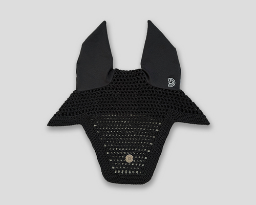 fly veil in black color