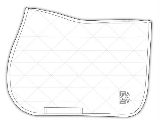  jumping saddle pad, horse customization, saddle pad configurator, horse saddle pad, saddle accessories