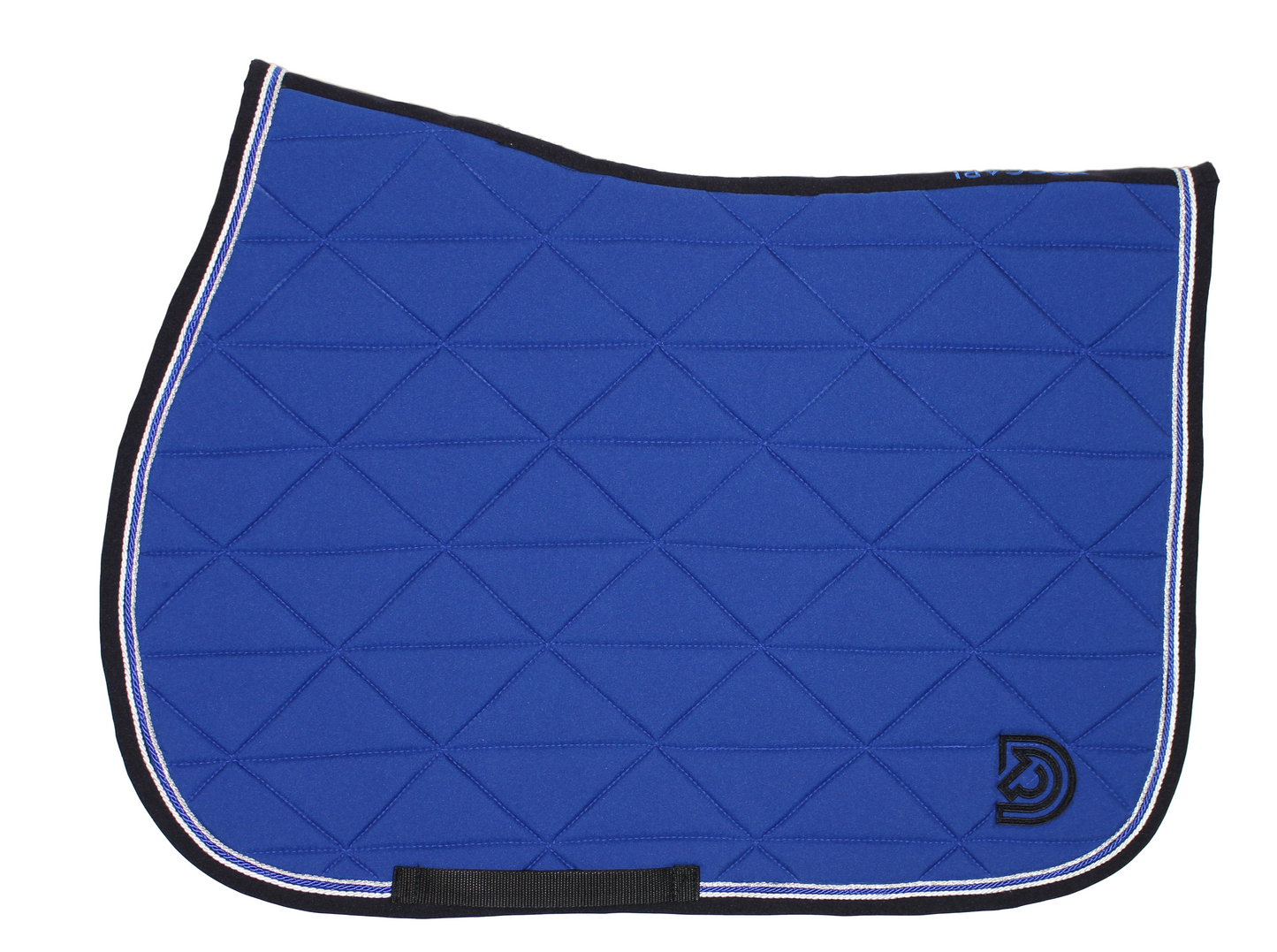 modrá podsedlovka, modrá plstenka, modrá deka pod sedlo, modrá podsedlová dečka, blue saddle pad, royal blue saddle pad