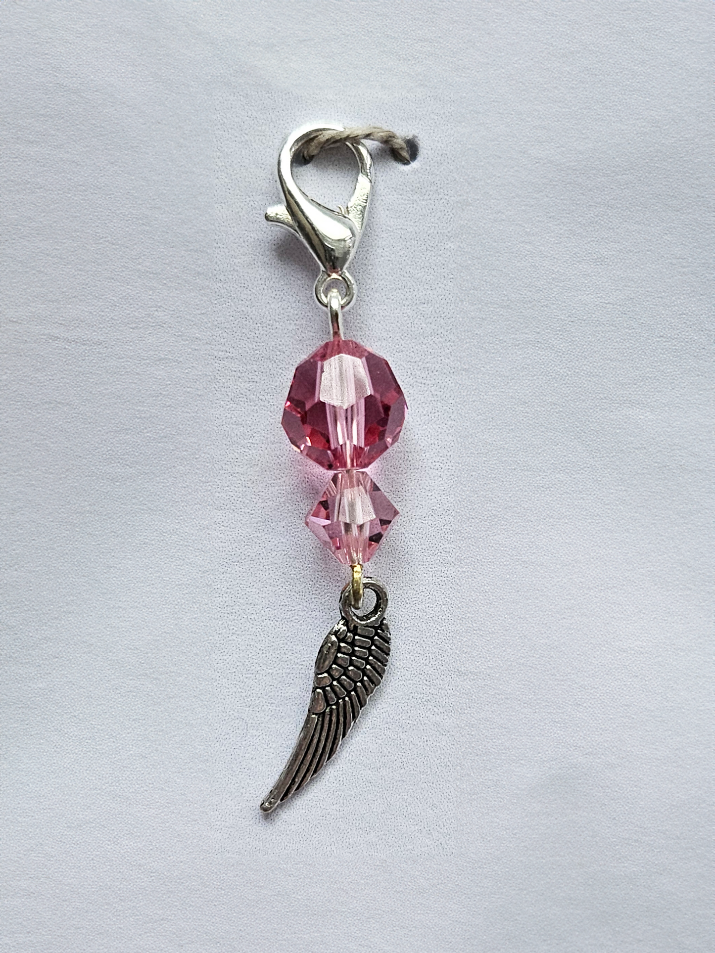 Lucky charm Pink Feather